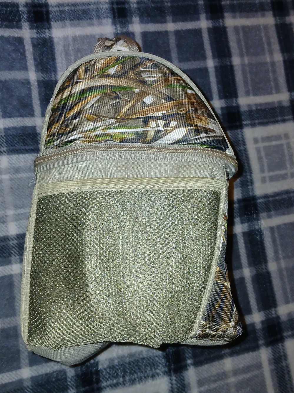 Tan Camouflage Cooler Bag